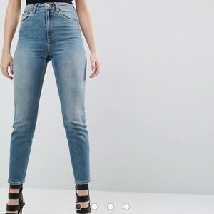 Asos Mom Jean Super high rise